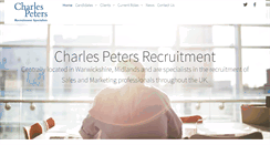 Desktop Screenshot of charlespeters.co.uk