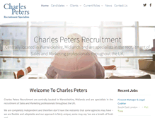 Tablet Screenshot of charlespeters.co.uk